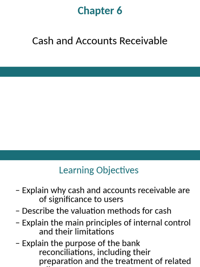 ACCT 1115 Lecture Notes 6 (CH 6) | PDF | Bad Debt | Debits And Credits