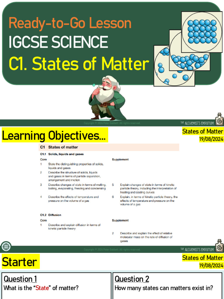 Understanding States of Matter | PDF | Liquids | Gases