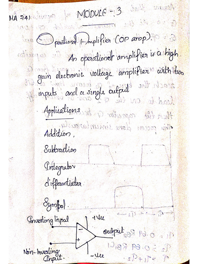Analog Circuits Mod 3 Pdf