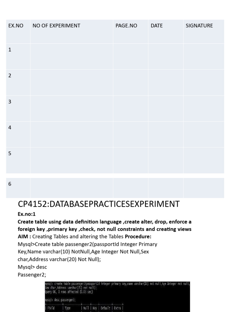 Database practice manual 1 pdf relational database software design
