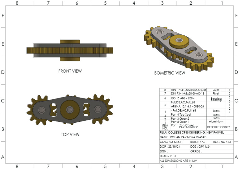 Gear Assembly PDF | PDF | Technology & Engineering