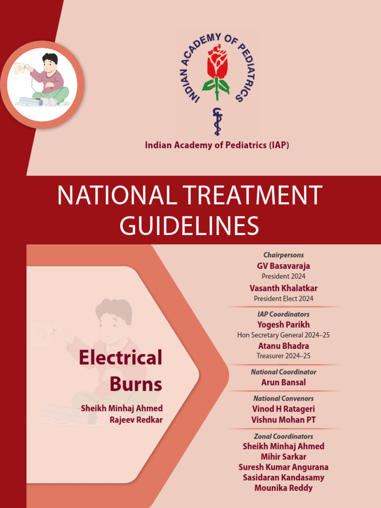 Pediatric Electrical Burn Guidelines | PDF | Burn | Medical Specialties