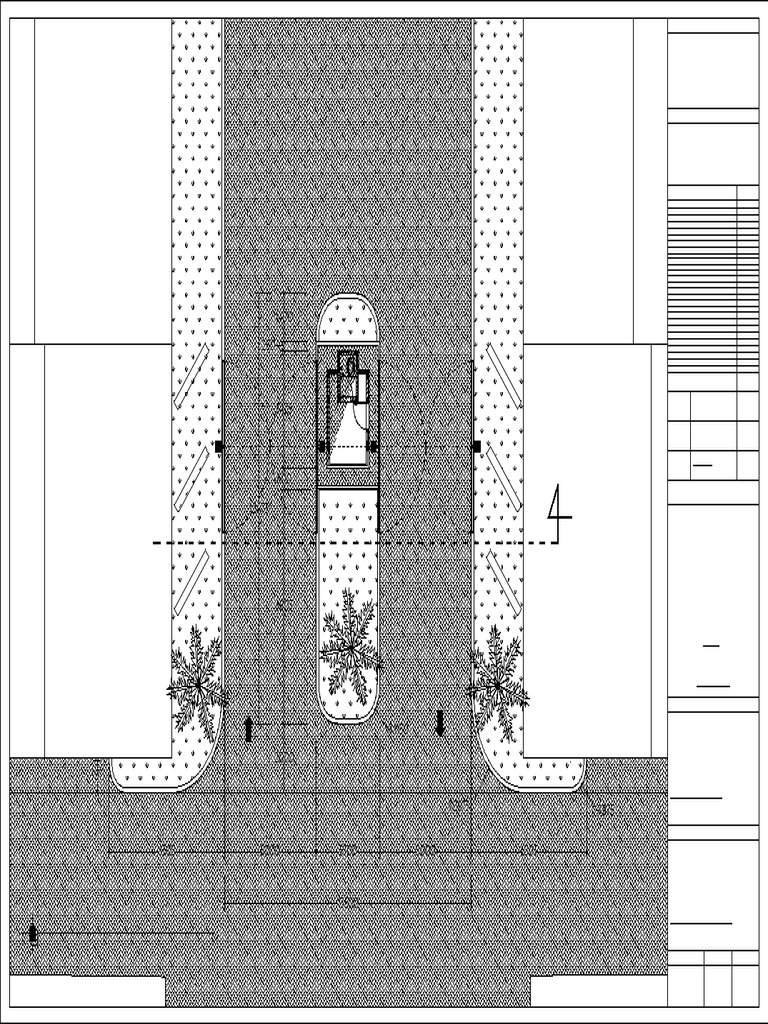 Layout Pintu dan Area Graha Palem Asri | PDF