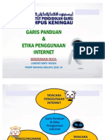 Garis Panduan & Etika Pnggunaan Internet