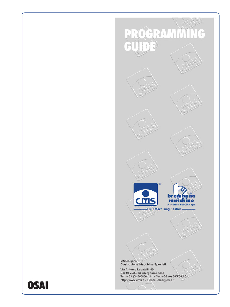 CNC Programming Guide Overview | PDF | Cartesian Coordinate System ...