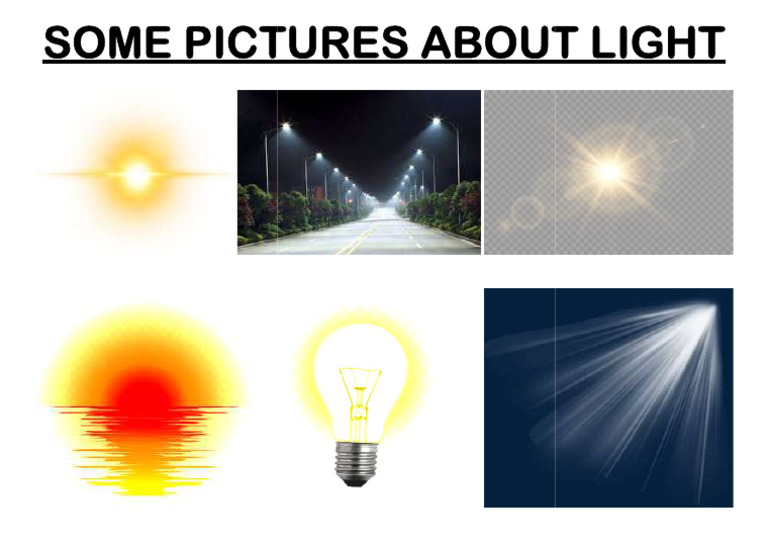 Some Pictures About Light | PDF