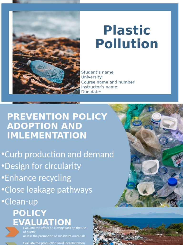 Plastic Pollution | PDF | Art | Science & Mathematics