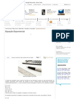 Equação Exponencial - Alunos Online