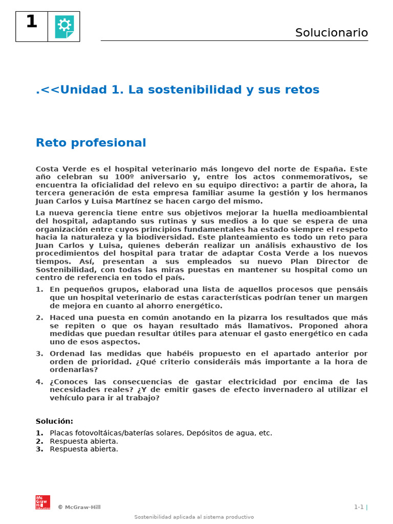 Retos de Sostenibilidad en Hospitales | PDF | Salud y bienestar ...