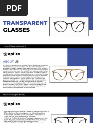 Transparent Glasses