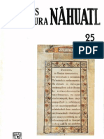Estudios de Cultura Nahuatl No 25 - 1995 - Portada