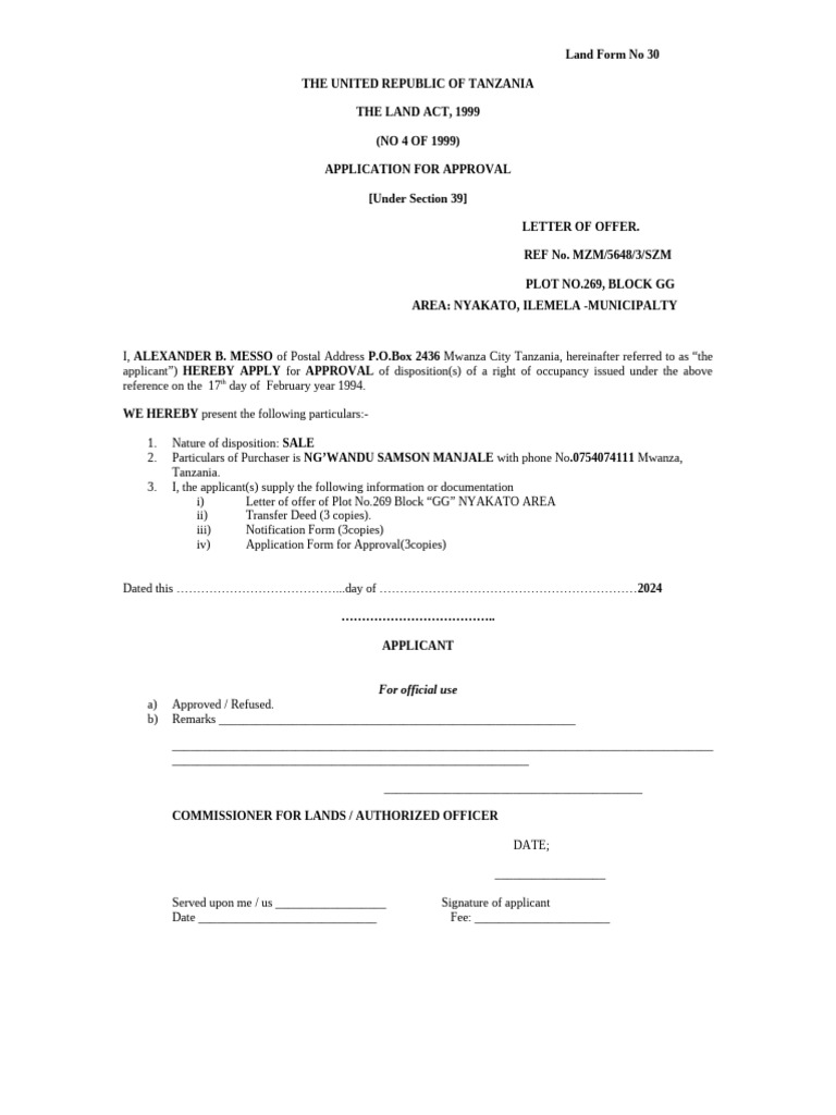 Form No 30 Download