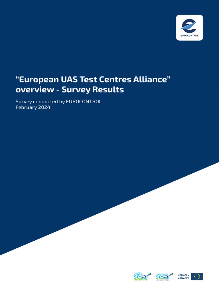 Eurocontrol European Uas Test Centres Alliance Survey Results | PDF ...