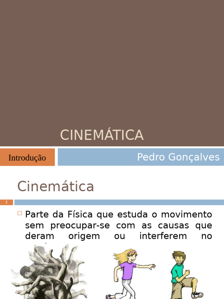 Introdução à Cinemática na Física | PDF | Trajetória | Cinemática