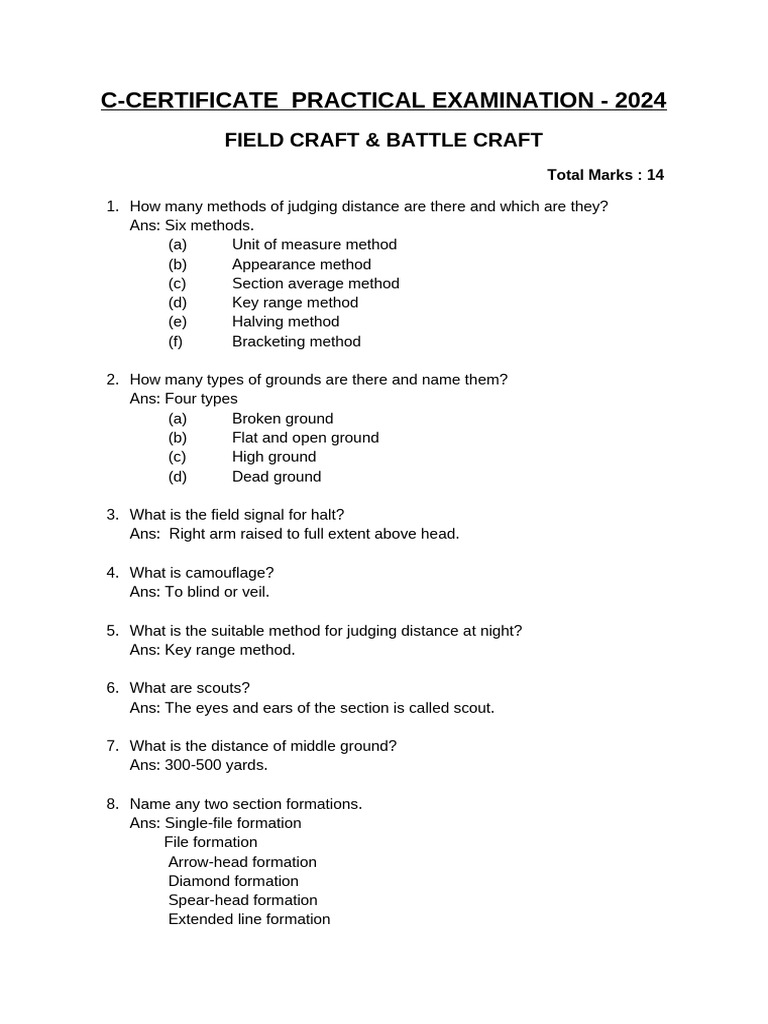 Judging Distance Methods in NCC Exam | PDF | Radio Propagation | Radio