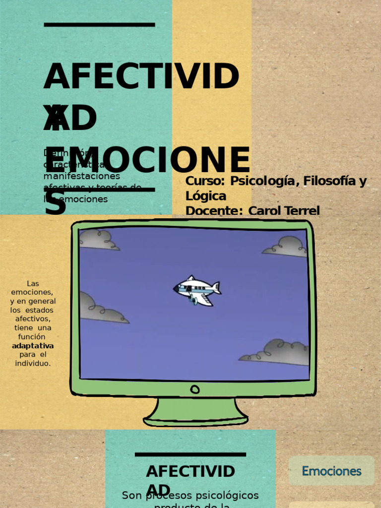 Tipos y características de la afectividad | PDF | Las emociones | Sicología