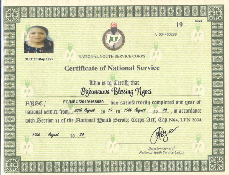 NYSC | PDF