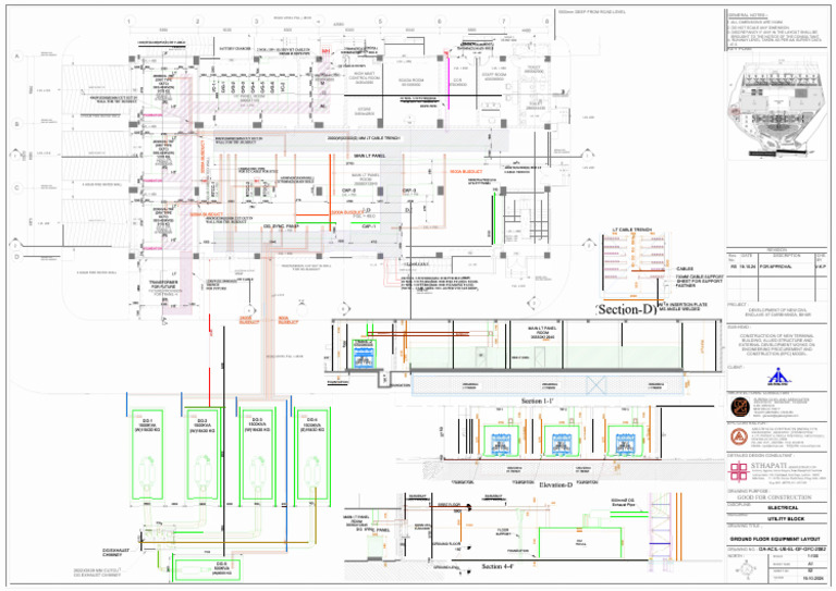 Da Acil Ub El GF GFC 2082 Ground Floor Eq. Layout | PDF