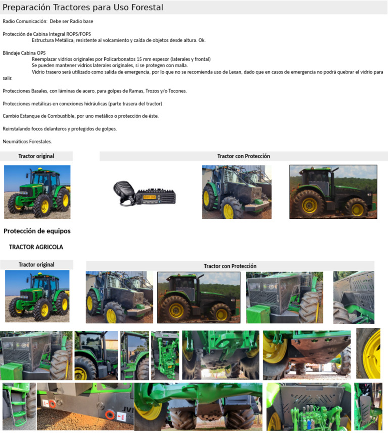 Tractor Forestizado | PDF