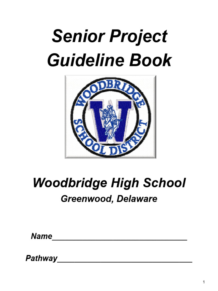 Senior Project Guidelines for Students | PDF | Plagiarism | Information