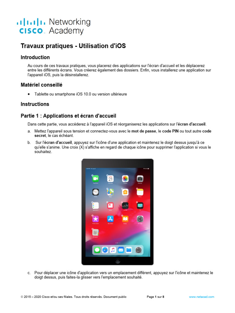 Guide pratique : gérer iOS facilement | PDF | iOS | Application