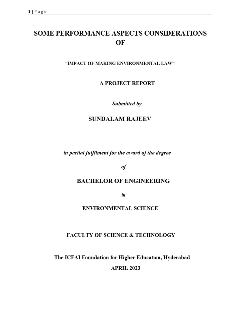 Evs Report | PDF | Environmental Law | Sustainability