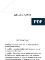TYPES OF WELDED JOINTS AND THEIR STRENGTH
