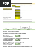 Overhead Cost Variance Analysis Guide | PDF | Business | Business Economics