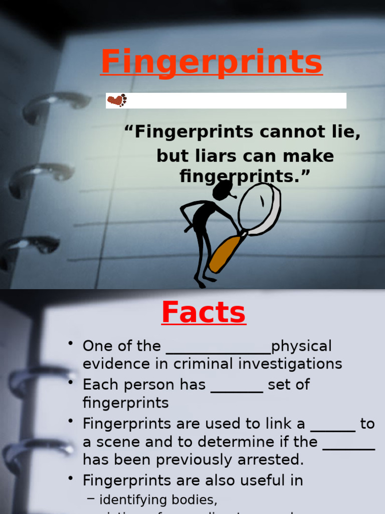 Chapter+4+ +Fingerprints+Student+Version | PDF | Fingerprint