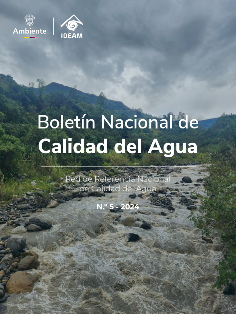 Informe Calidad del Agua 2024 en Colombia | PDF | Agua | Río