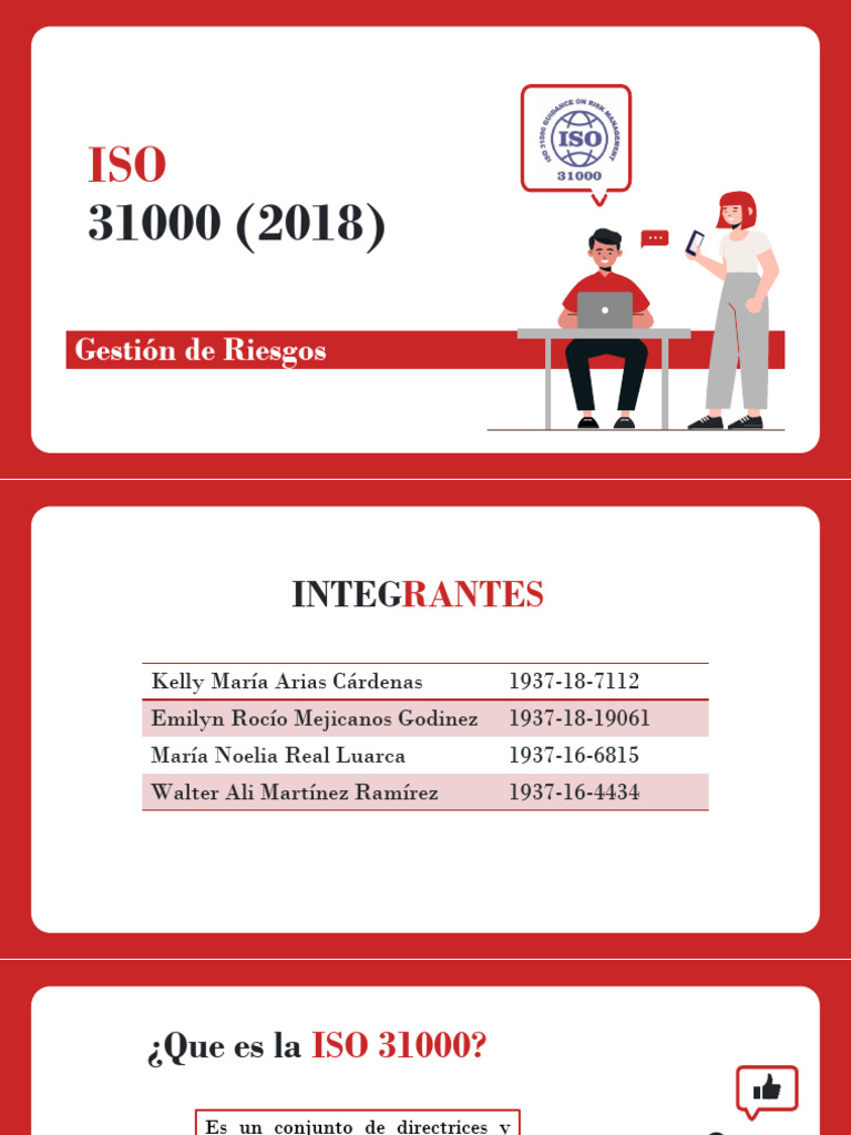 ISO 31000: Guía de Gestión de Riesgos | PDF | Organización ...