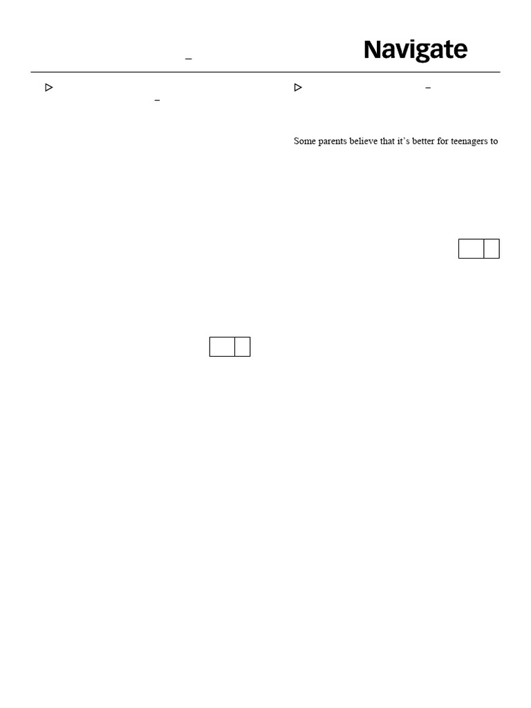 Progress Test 3A (Units 7-9) | PDF | Dieting