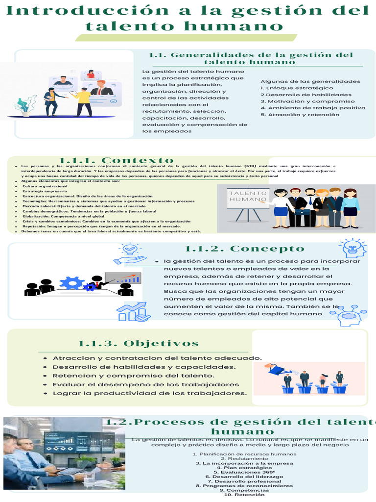 Introducción a la gestión del talento humano | PDF | Gestión del ...