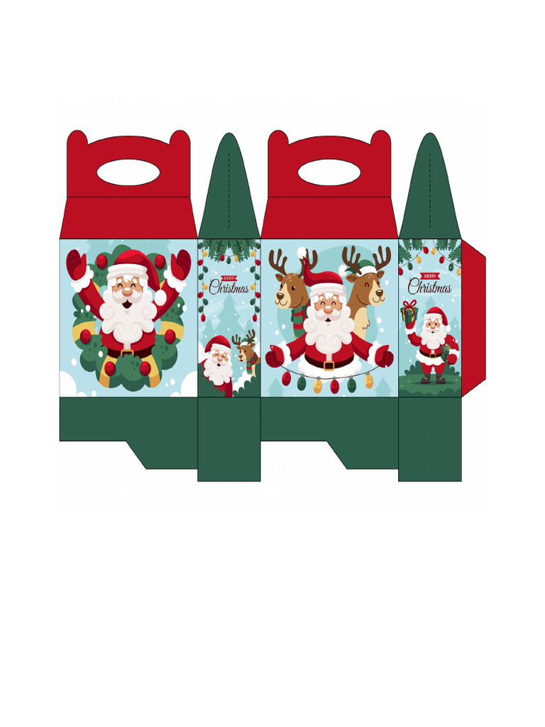 Printablee.com Diy Christmas Favor Boxes Printable Templatesn 13298.Jpg ...
