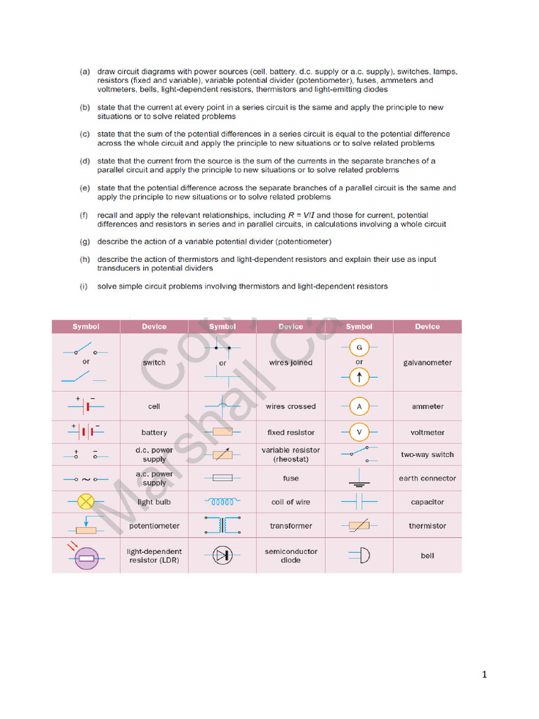 D.C. Circuits: Key Concepts and Examples | PDF | Resistor | Electrical ...