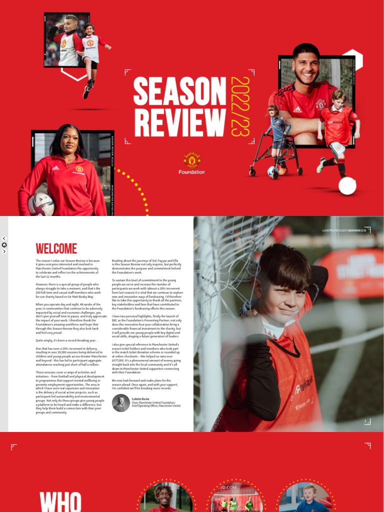 Manchester United Foundation Season Review 2022 23 v51694513750728 | PDF