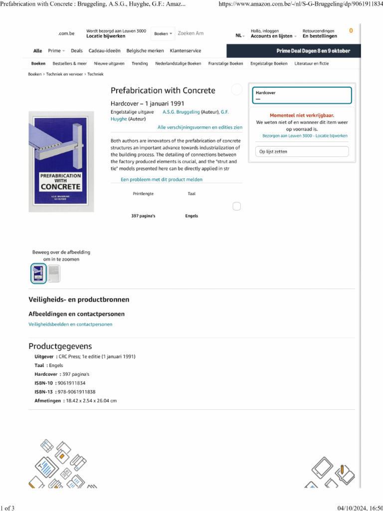 Prefabrication Techniques in Concrete | PDF