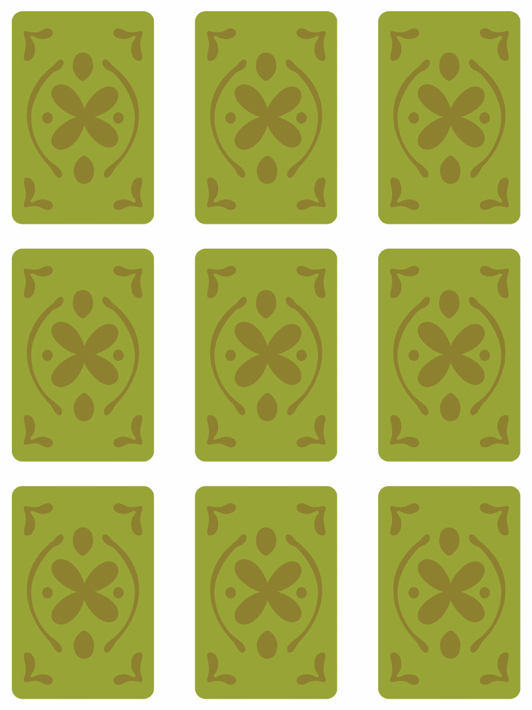 A4 Back Card - Print 11 Copies On Back of The Front Sides | PDF