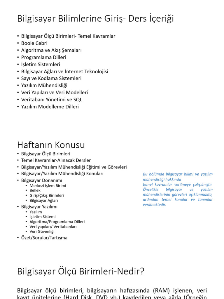Temel Kavramlar | PDF