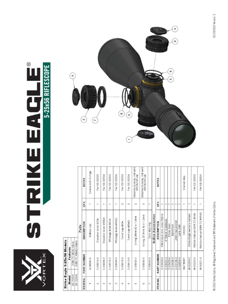 Strike Eagle Parts | PDF