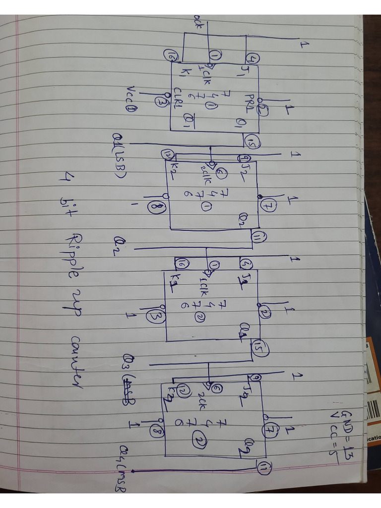 DCK Logic Diagram Pract 5 To 10 | PDF