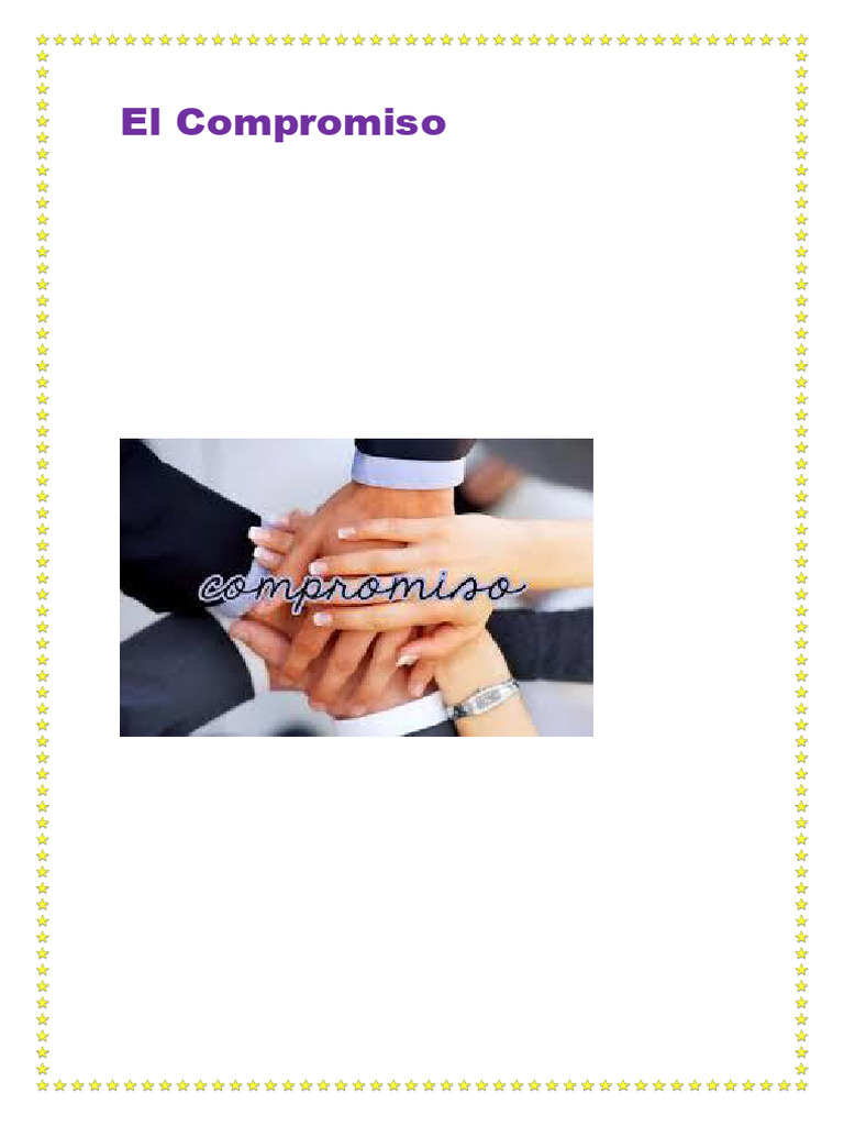 La Fuerza del Compromiso Personal | PDF | Crecimiento personal y ...