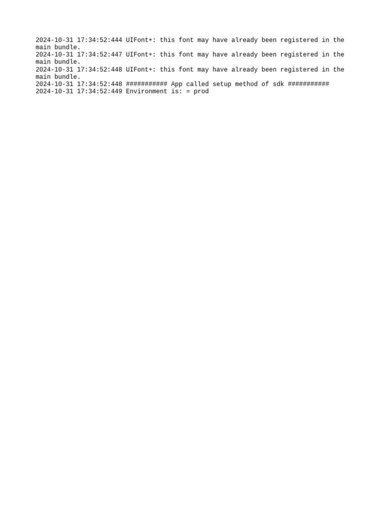 Id SDK Logs | PDF