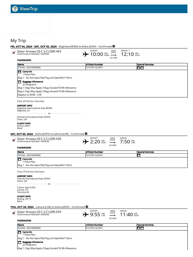 Flight Ticket-1 | PDF | Airlines | Aircraft