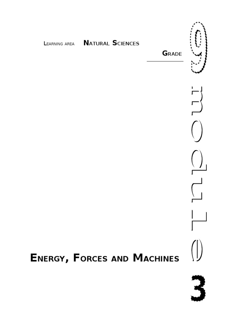 Energy and Forces in Natural Sciences | PDF | Weight | Kilowatt Hour