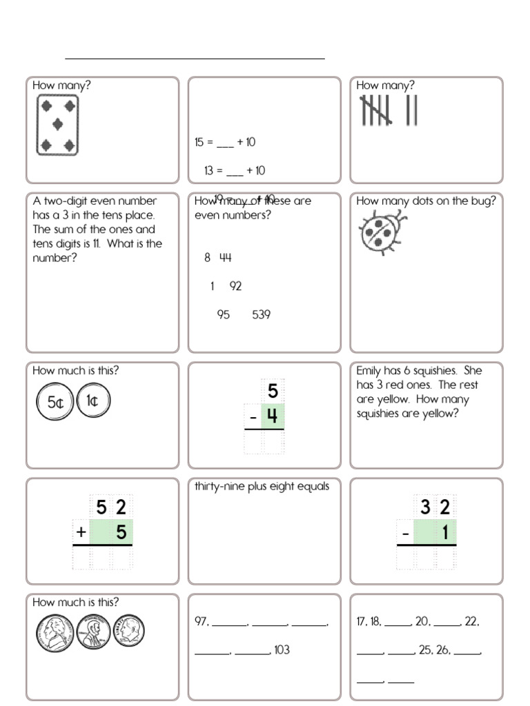 MathWorksheetsGrade2 11 11 | PDF
