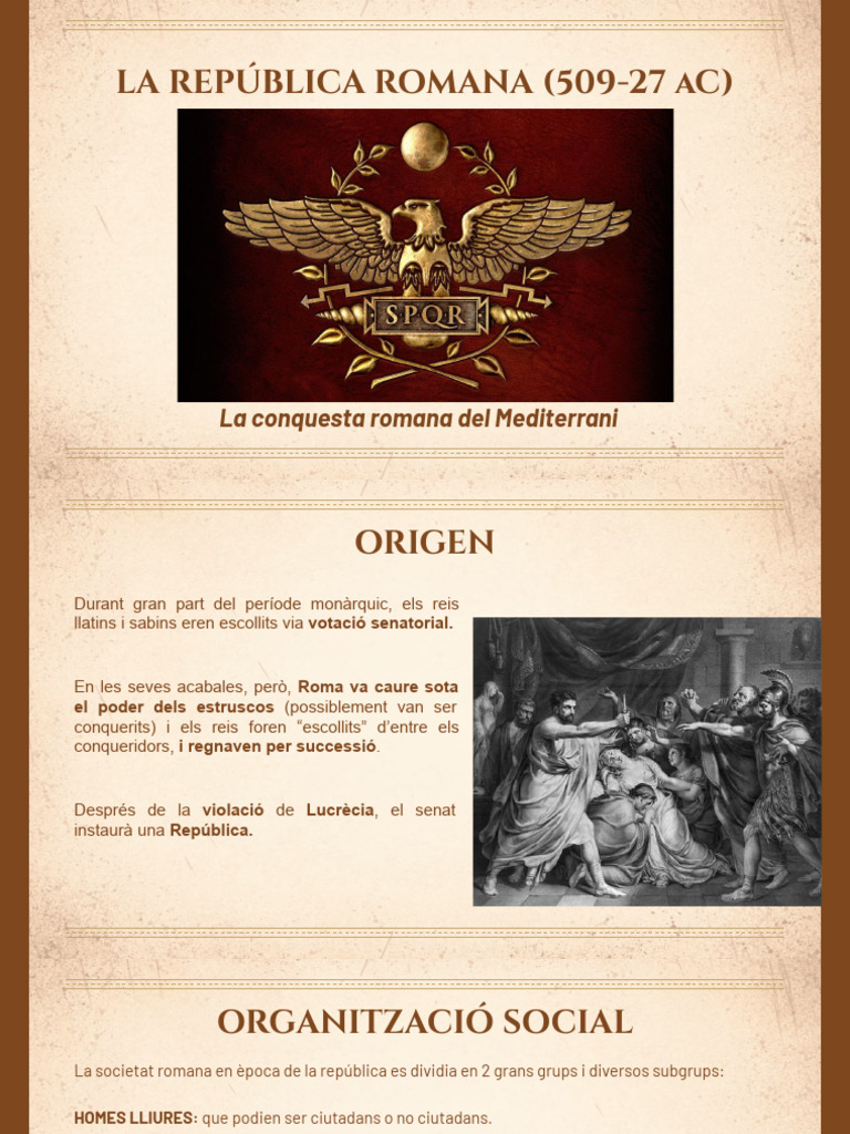 La República Romana | PDF