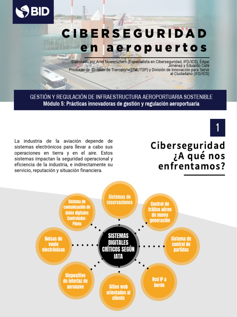 Ciberseguridad en Aeropuertos: Retos y Soluciones | PDF | La seguridad ...