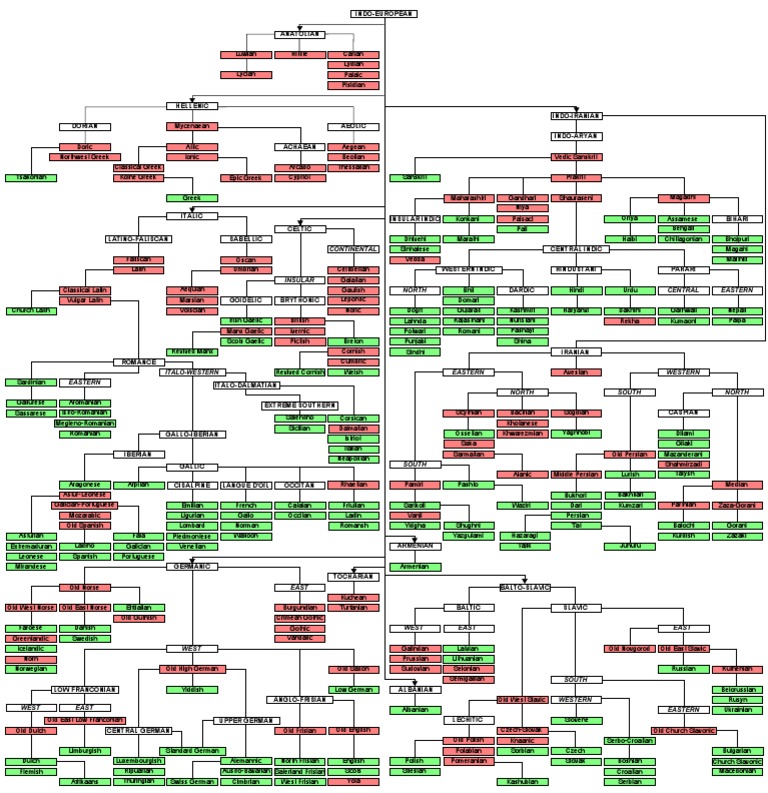 Overview of Language Families and Dialects | PDF