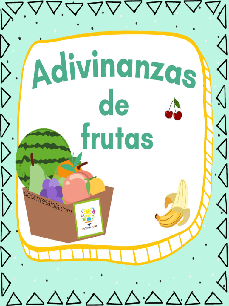 Adivinanzas de Frutas | PDF